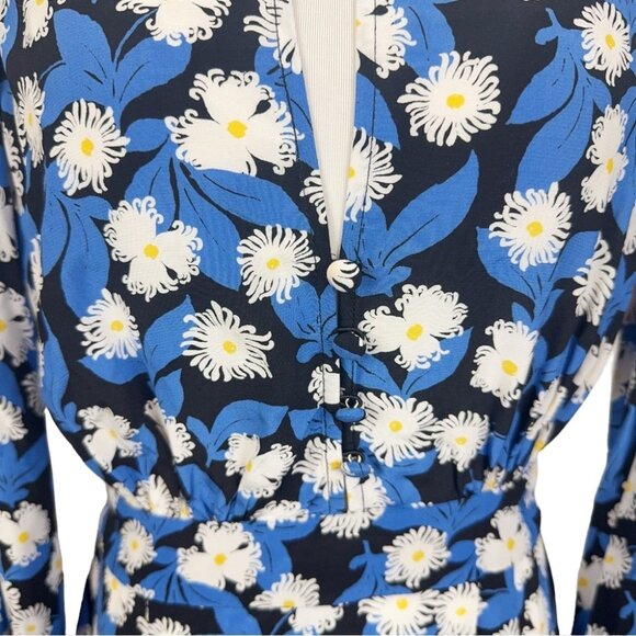 STAUD  Danica Dress - White Acid Floral - Picture 5 of 14